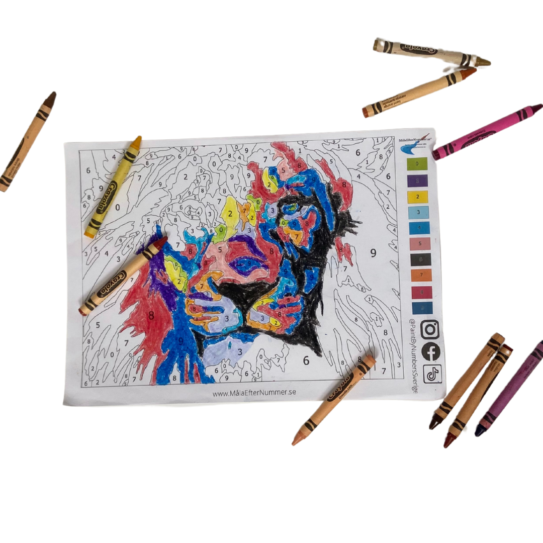 Gratis Paint by Numbers: Så funkar det