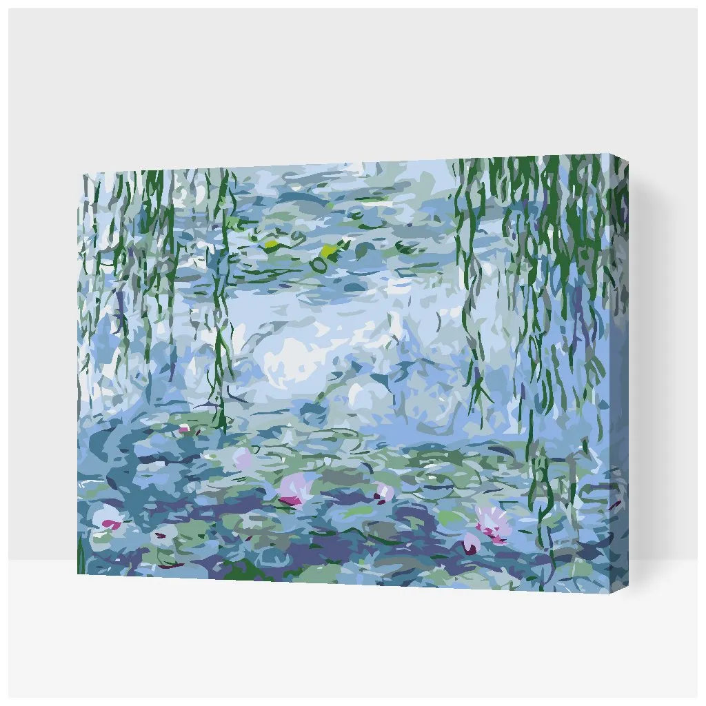 paint by numbers waterlilies monet