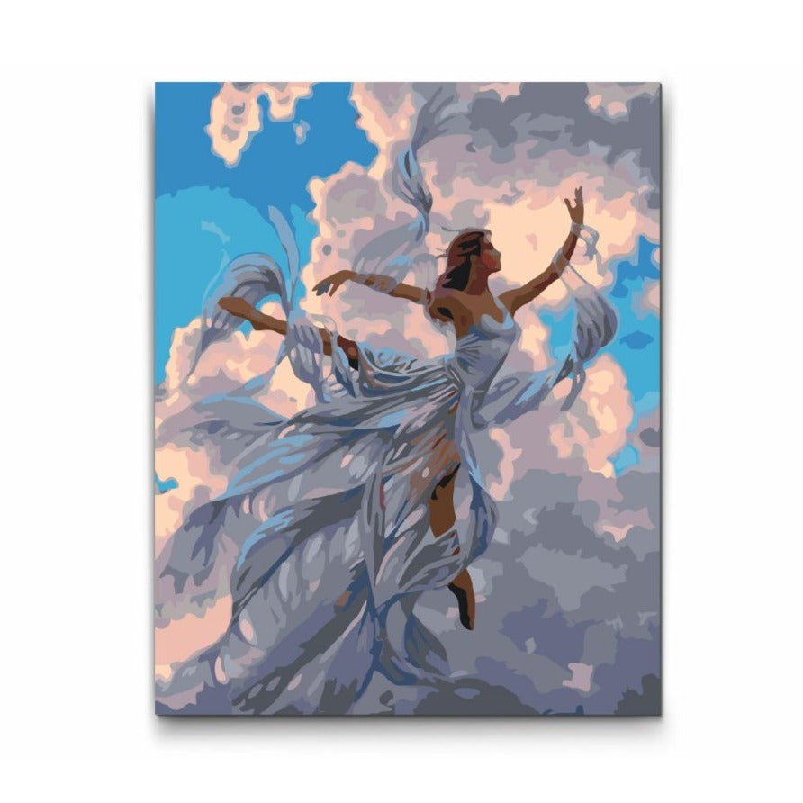 paint by numbers himmel ballerina