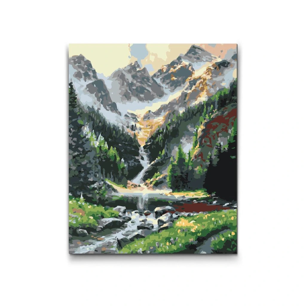 paint by numbers dal med flod