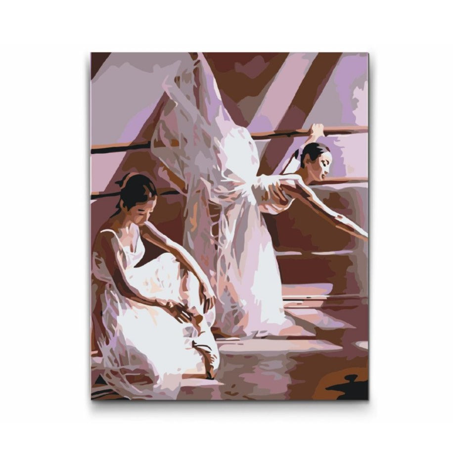 paint by numbers ballet dansare