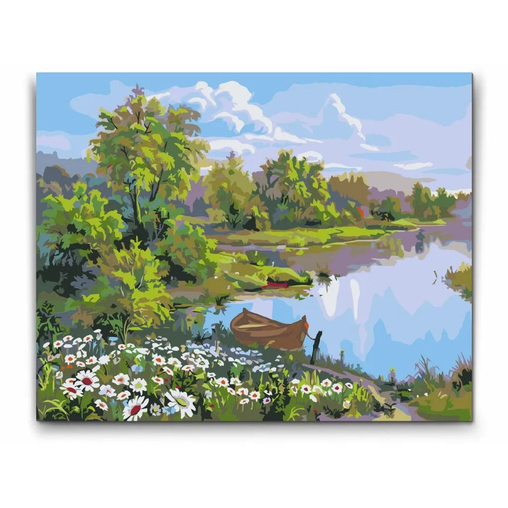 paint by numbers sommar i Sverige