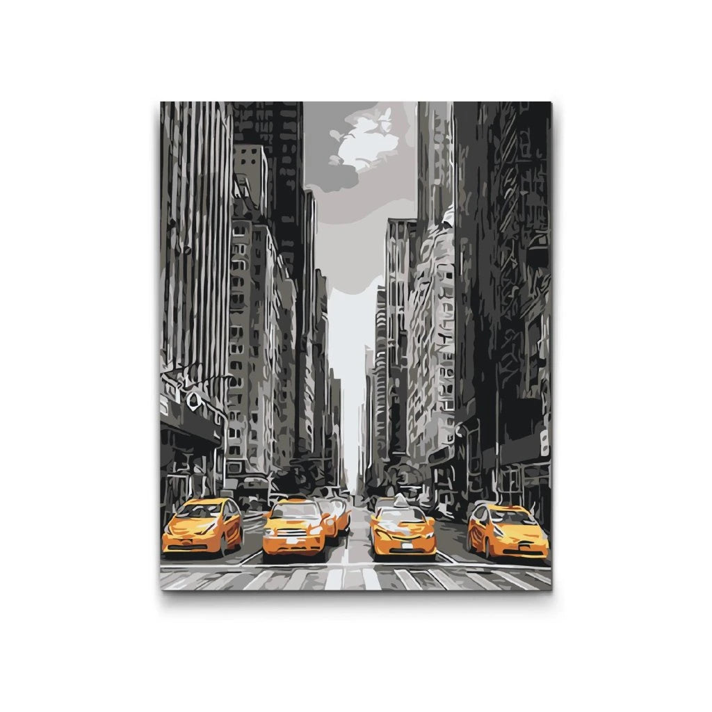 måla new york efter nummer