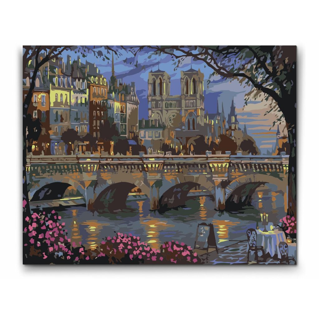 paint by numbers notre dame