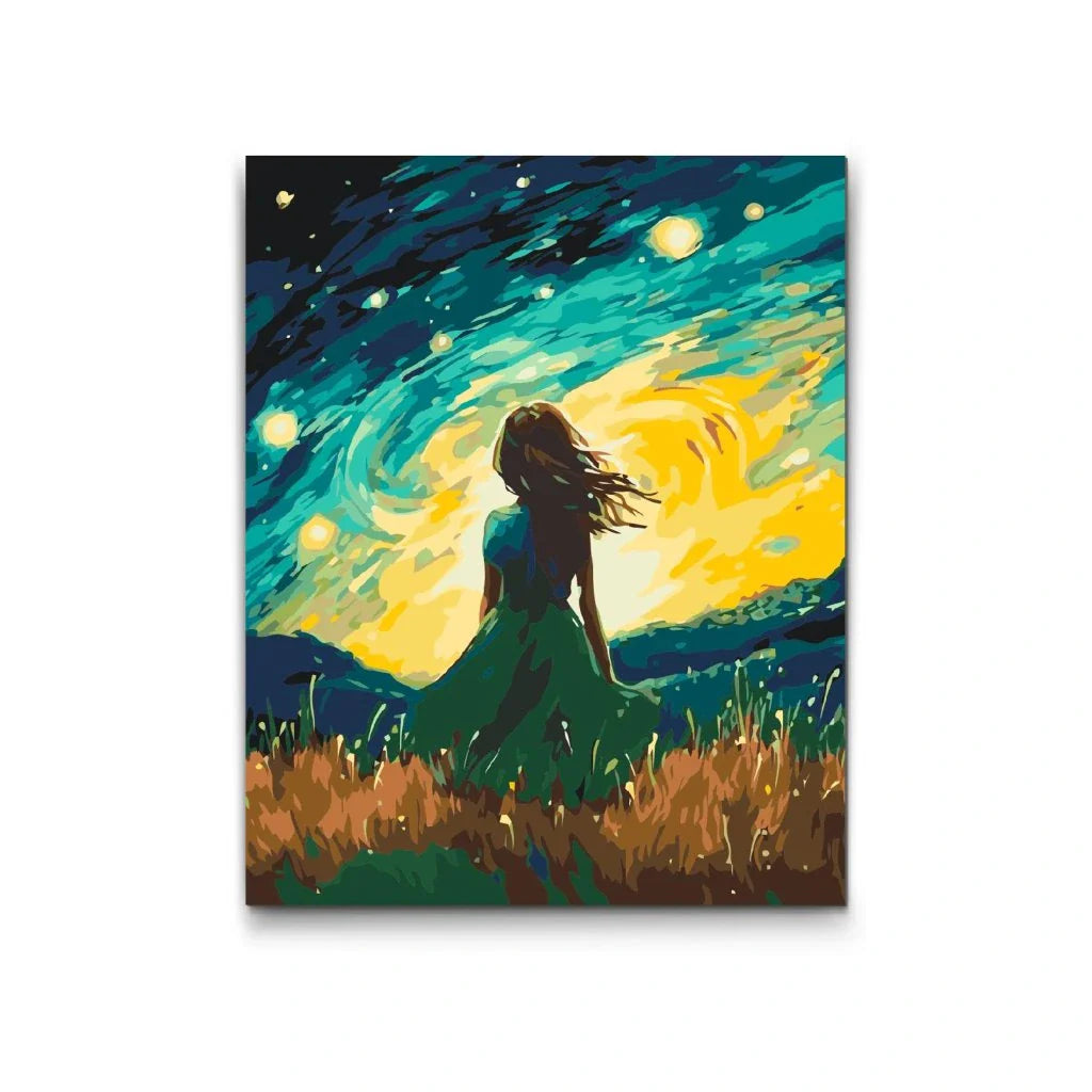 Paint By Numbers – Stjärnhimmelns dröm | Skapa din egen konst