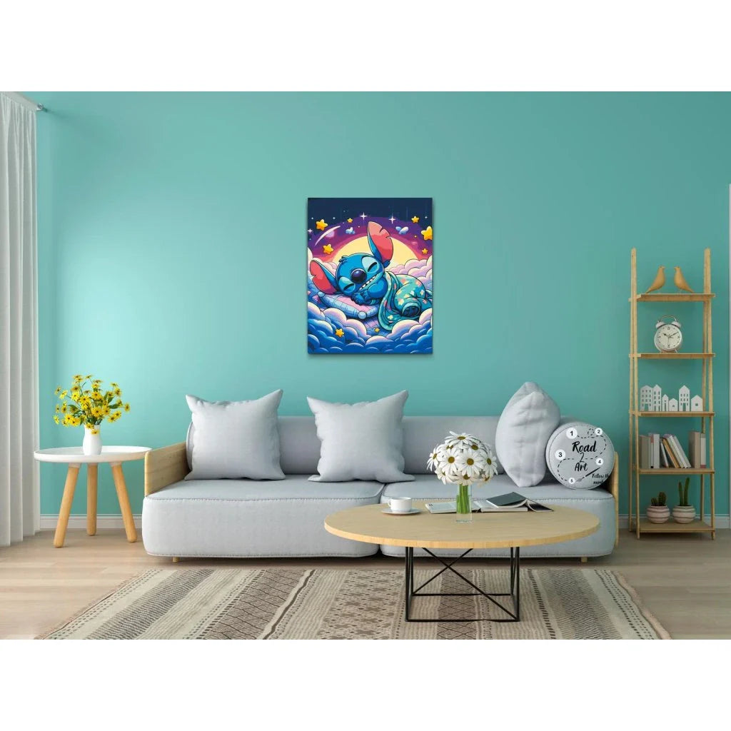 Paint By Numbers – Drömsöt Stitch | Avslappning & kreativitet