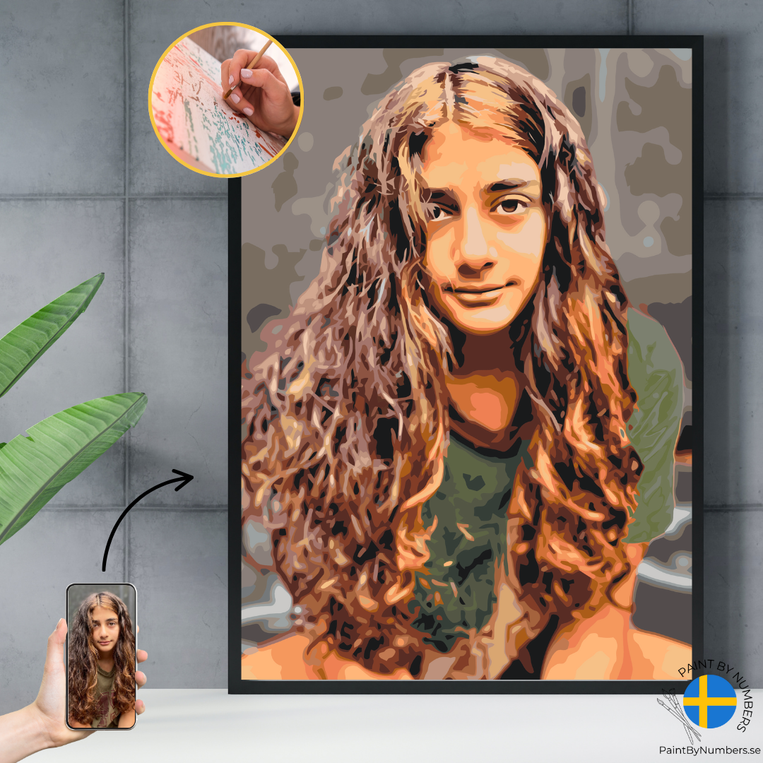 Paint by Numbers-kit baserat på ditt eget foto
