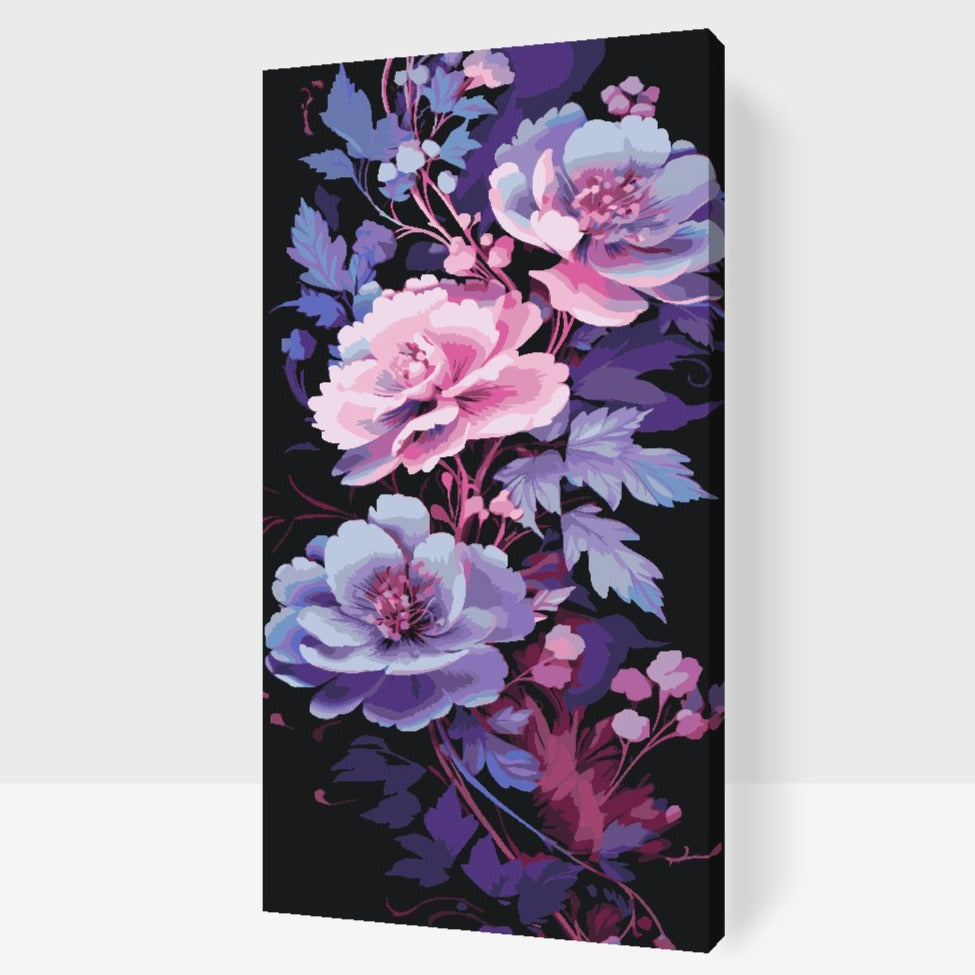 Blomma Ballet - måla efter nummer vuxna