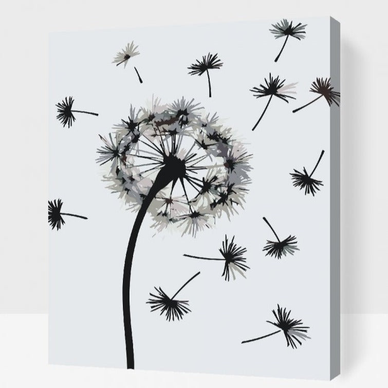 paint by numbers maskros i vinden