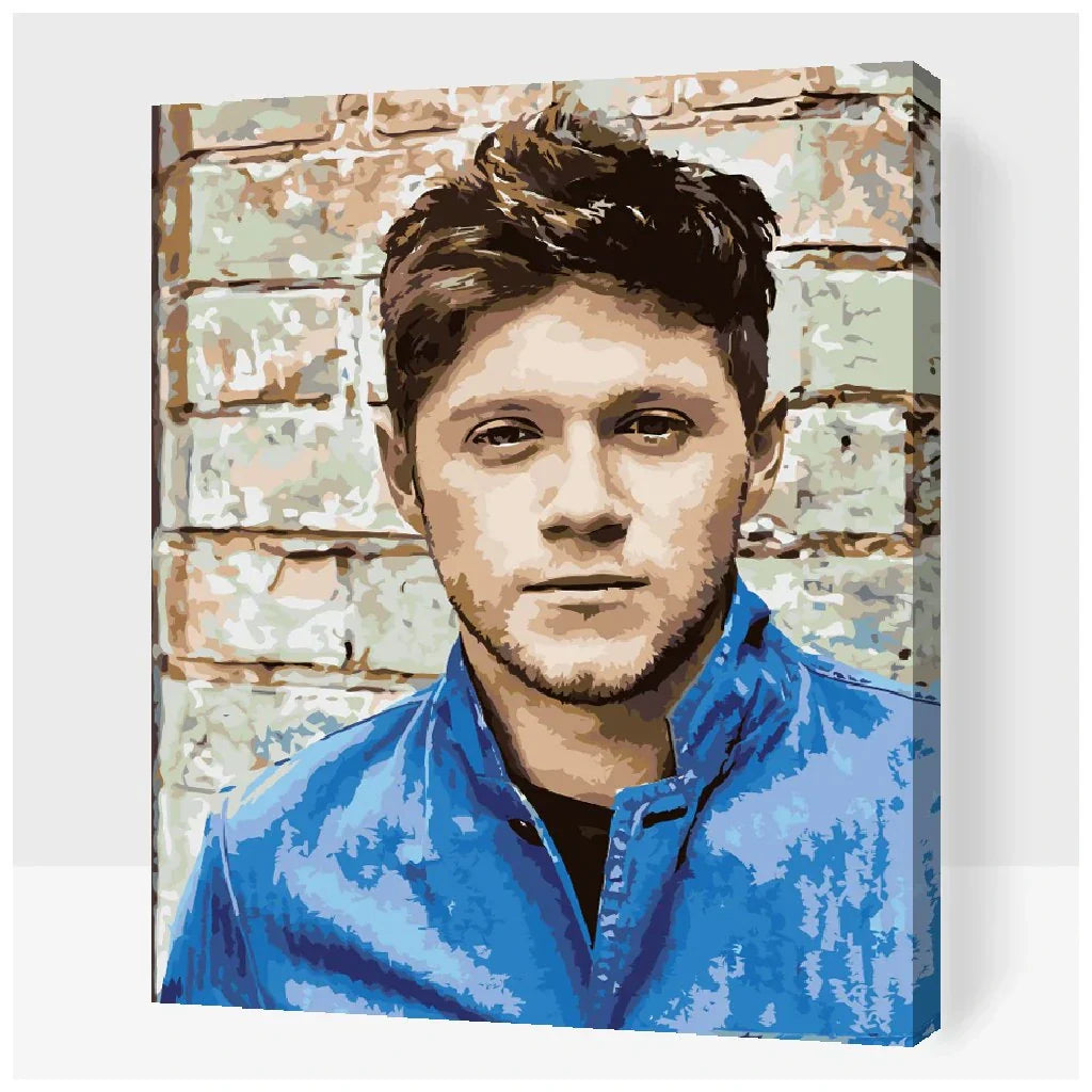 Paint by Numbers med Niall Horan – lugn porträttmålning