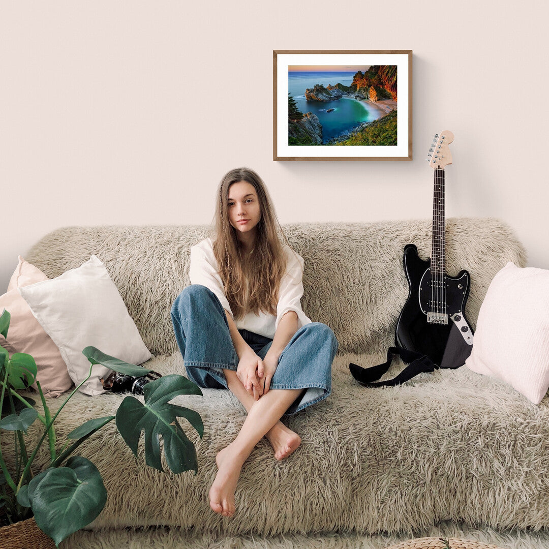 måla stranden själv