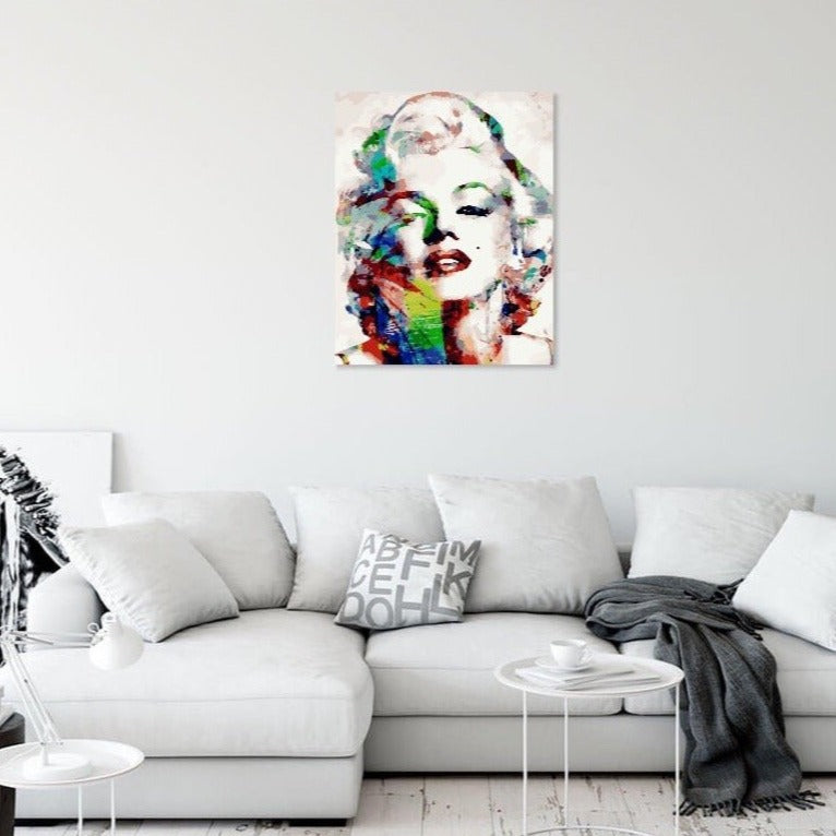 måla marilyn monroe porträtt