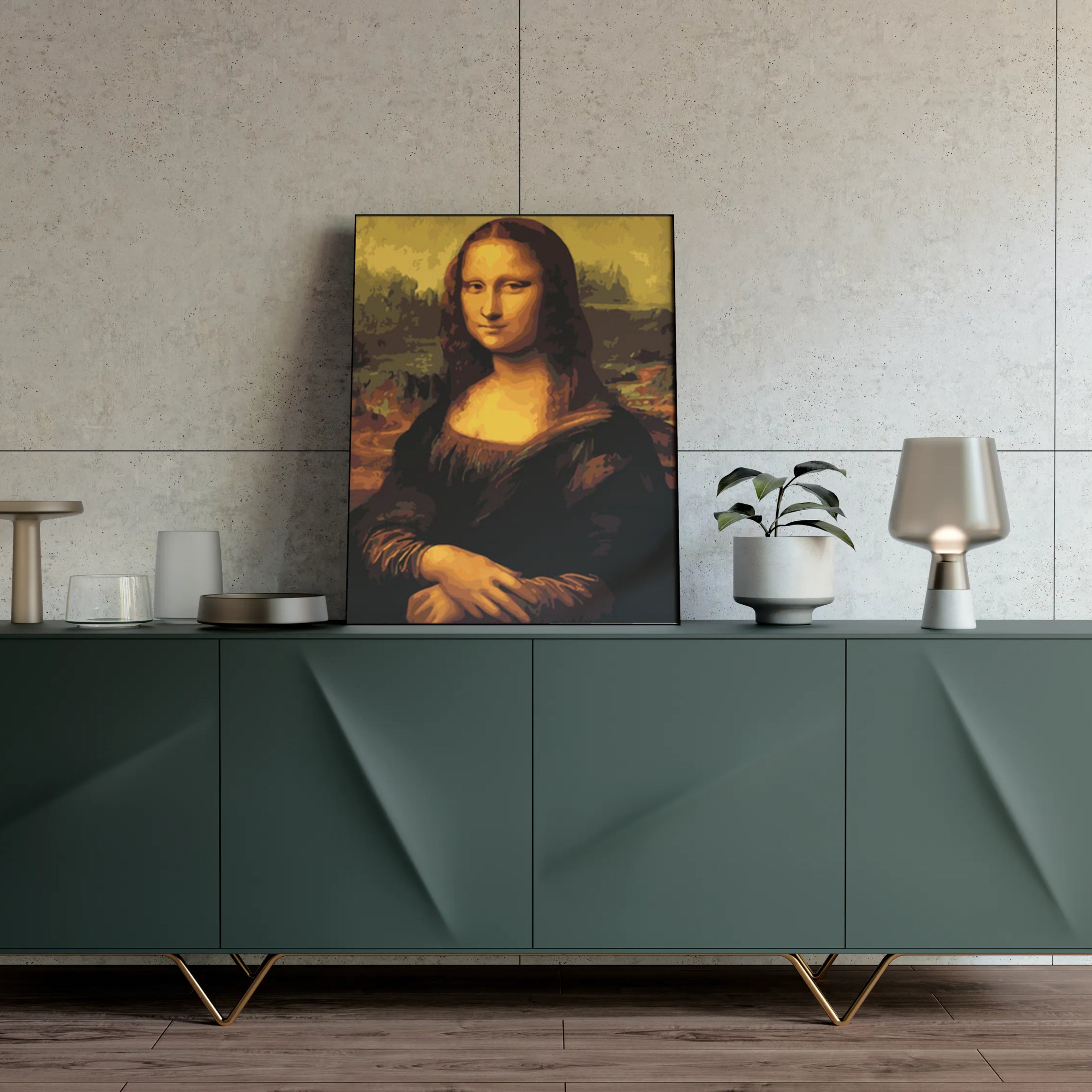 leonardo da vinci måla själv