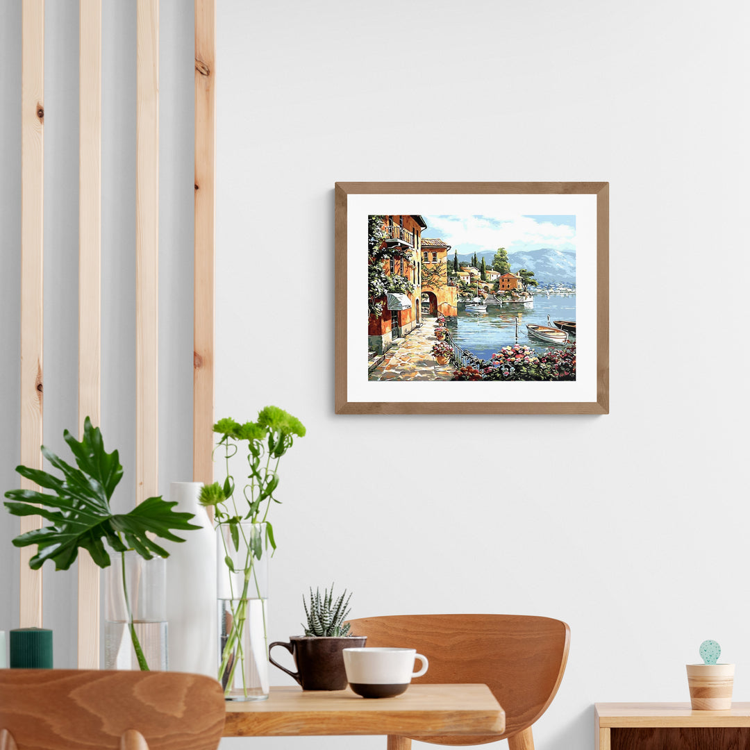 måla efter nummer medelhavet