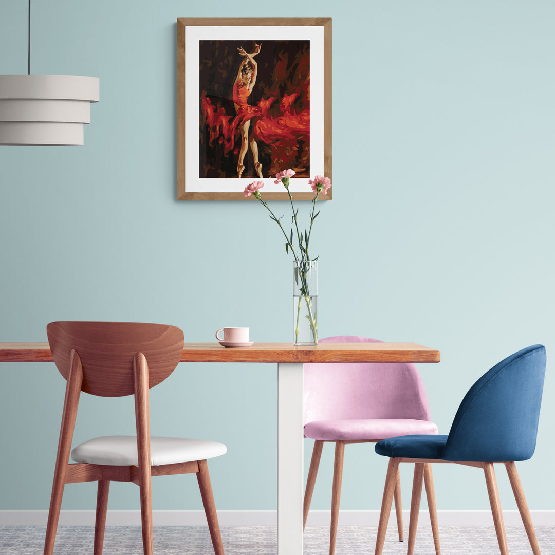 expressiv målning dans