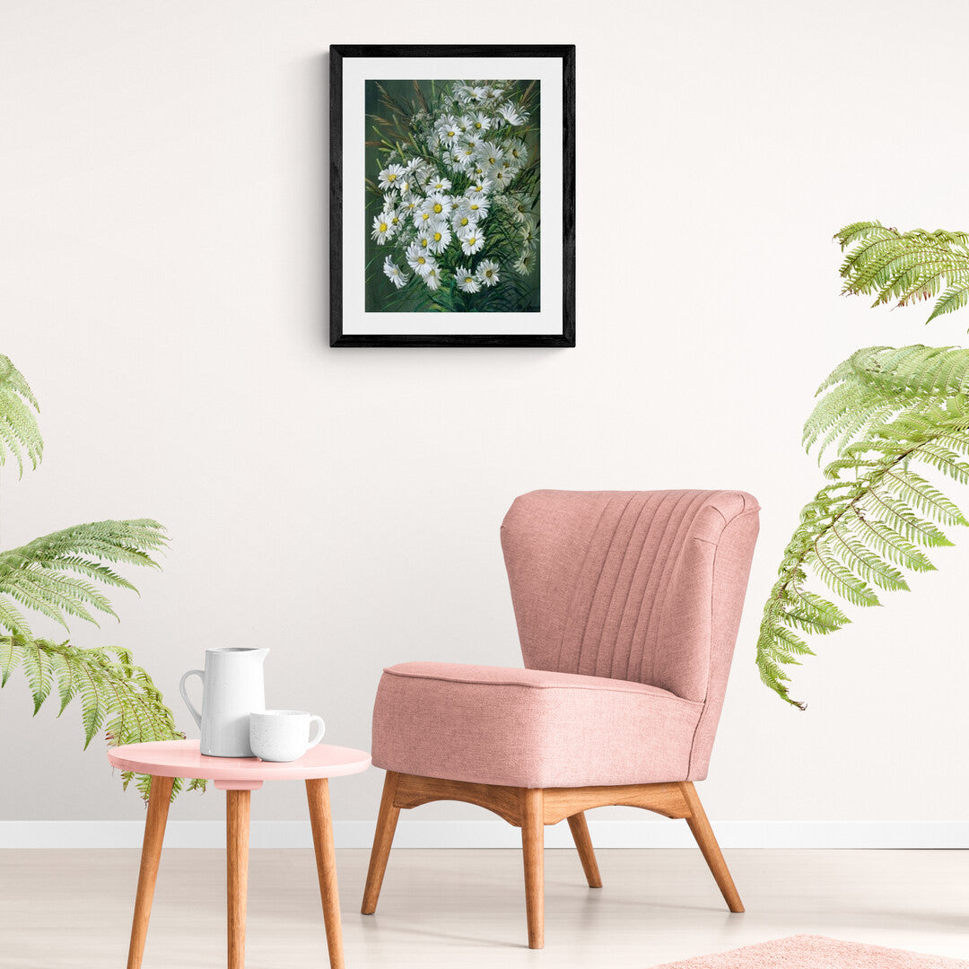 måla blommor paint by numbers