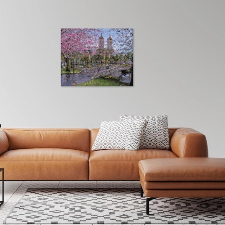 måla parkmotiv paint by numbers