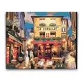 Café i Paris Montmartre – Paint By Numbers motiv