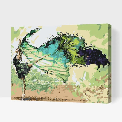 paint by numbers ballerina

