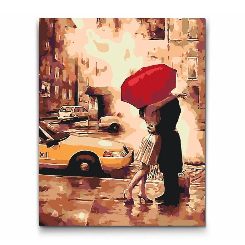 paint by numbers in love in New York

