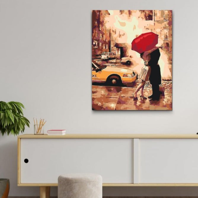 romantisk målning New York

