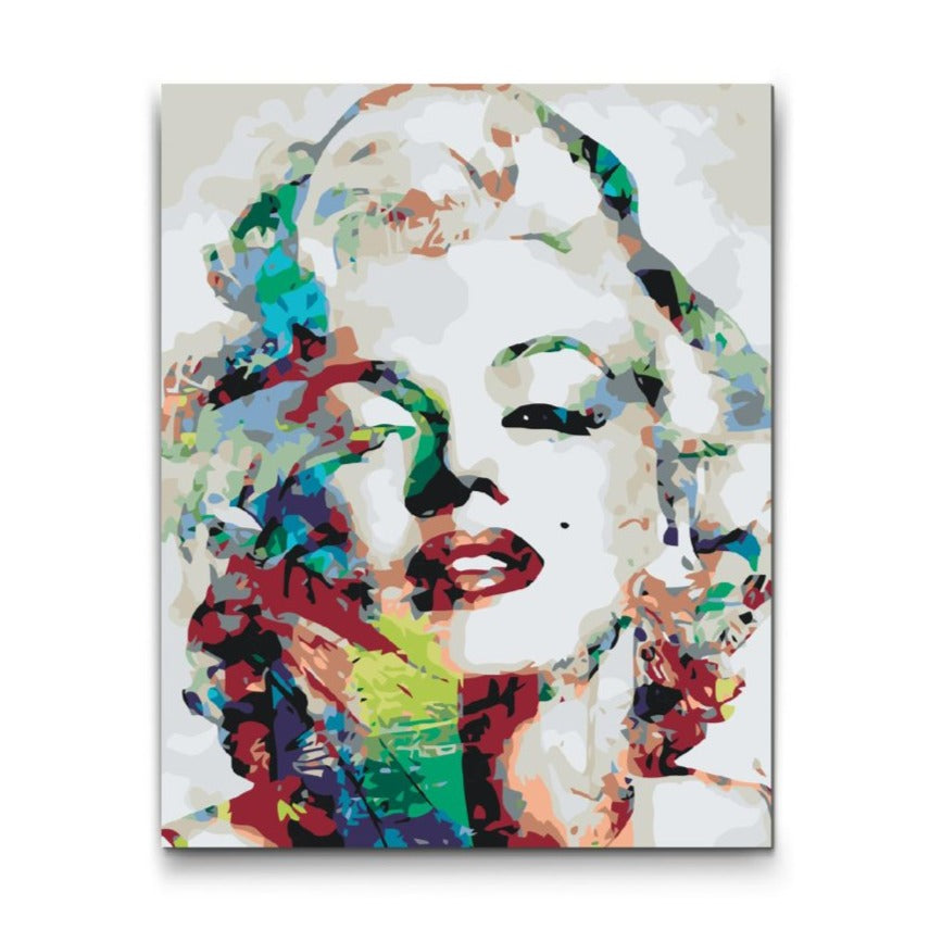 paint by numbers marilyn monroe