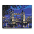 paint by numbers tower bridge kväll

