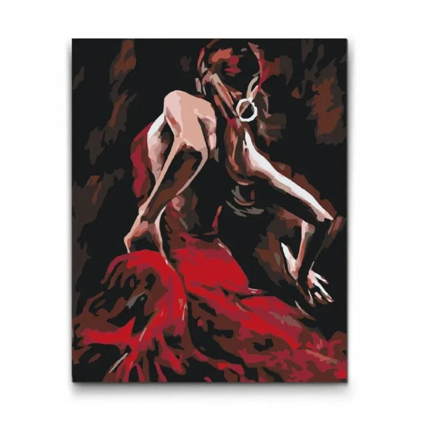 Paint by Numbers – dansande silhuetter i sensuell rörelse