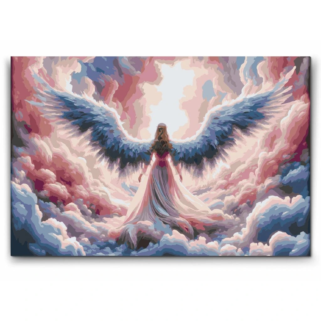 Ängelvingar - måla efter nummer vuxna