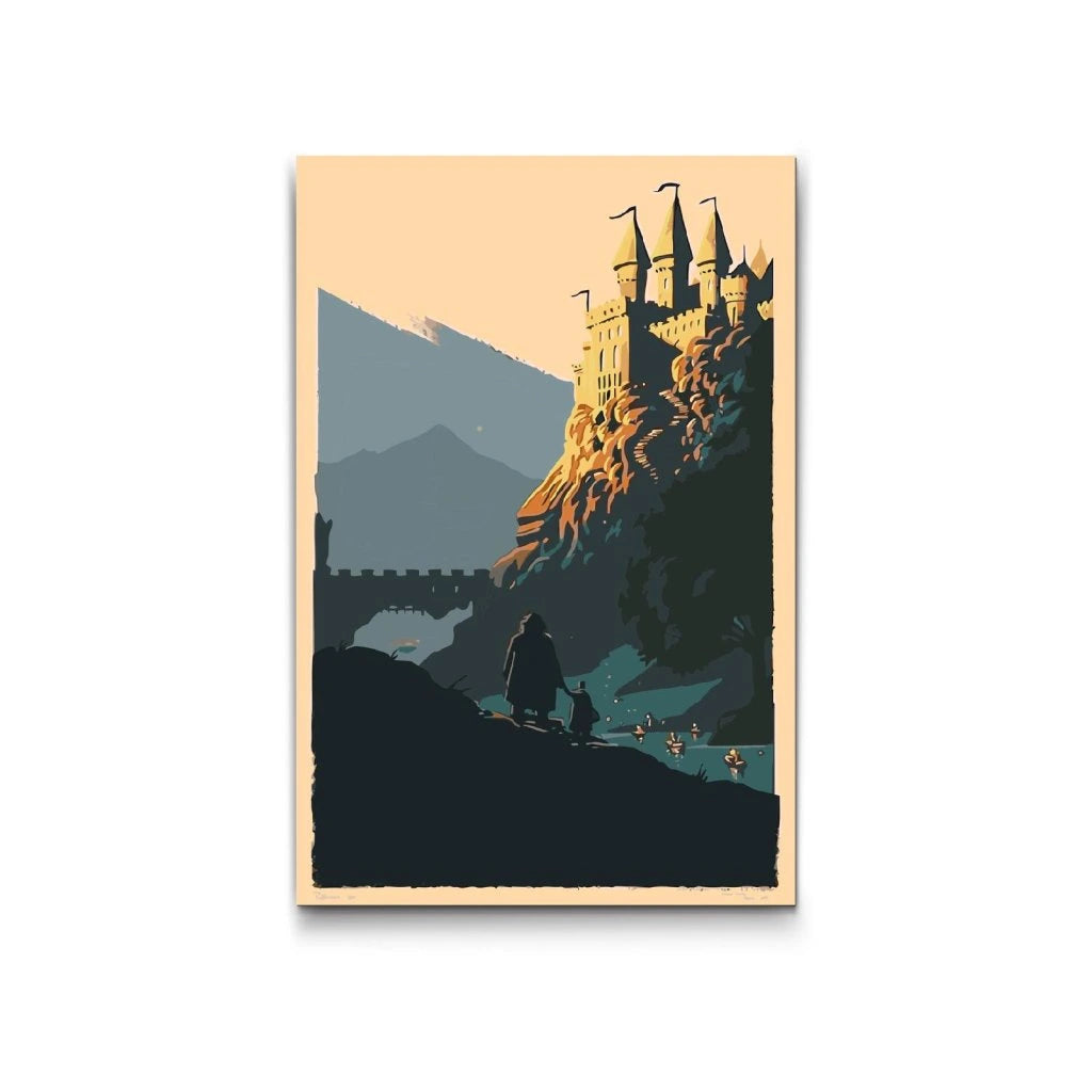 Första blicken på Hogwarts – Måla magin själv