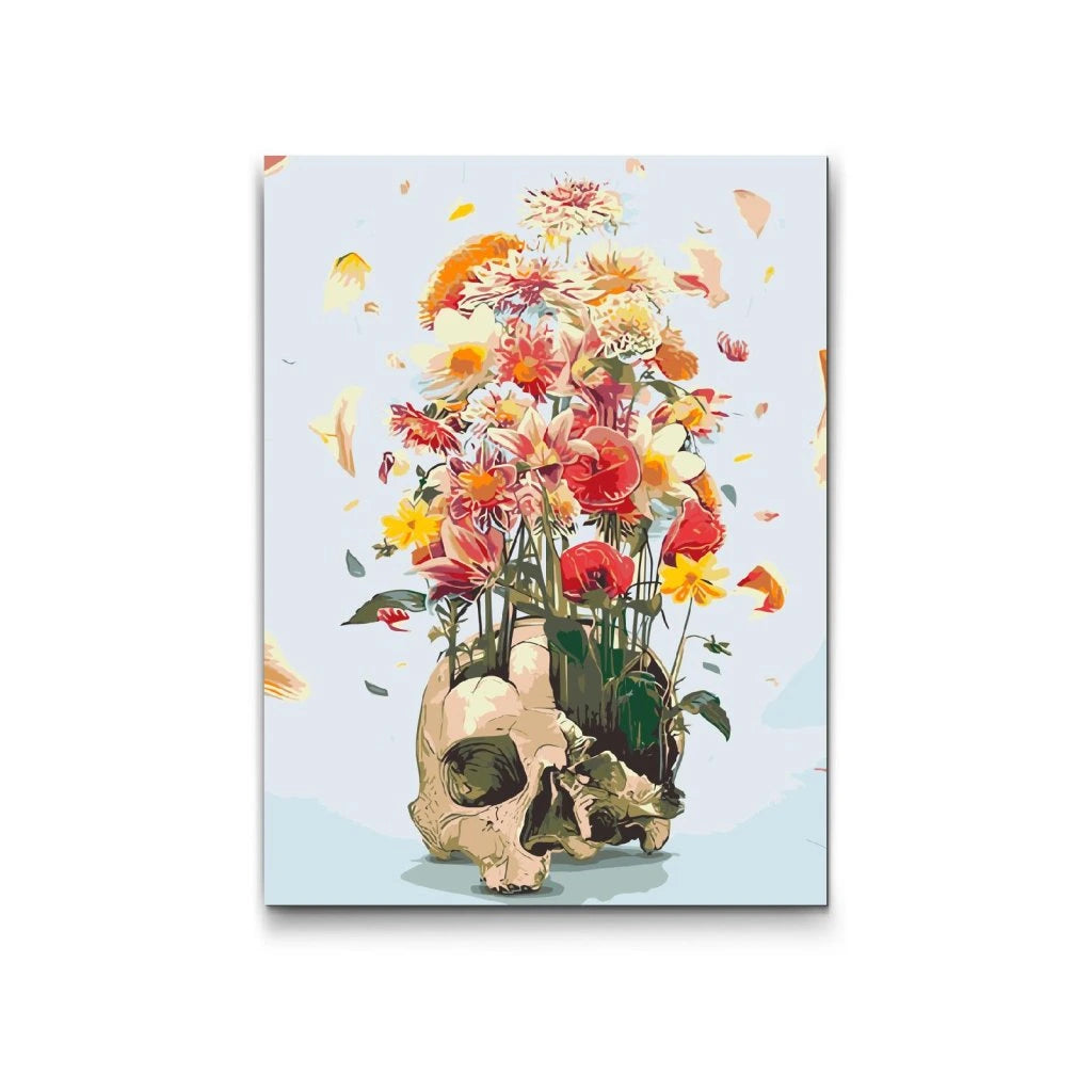 Paint by Numbers – Livets blommor | Konst med kontrast