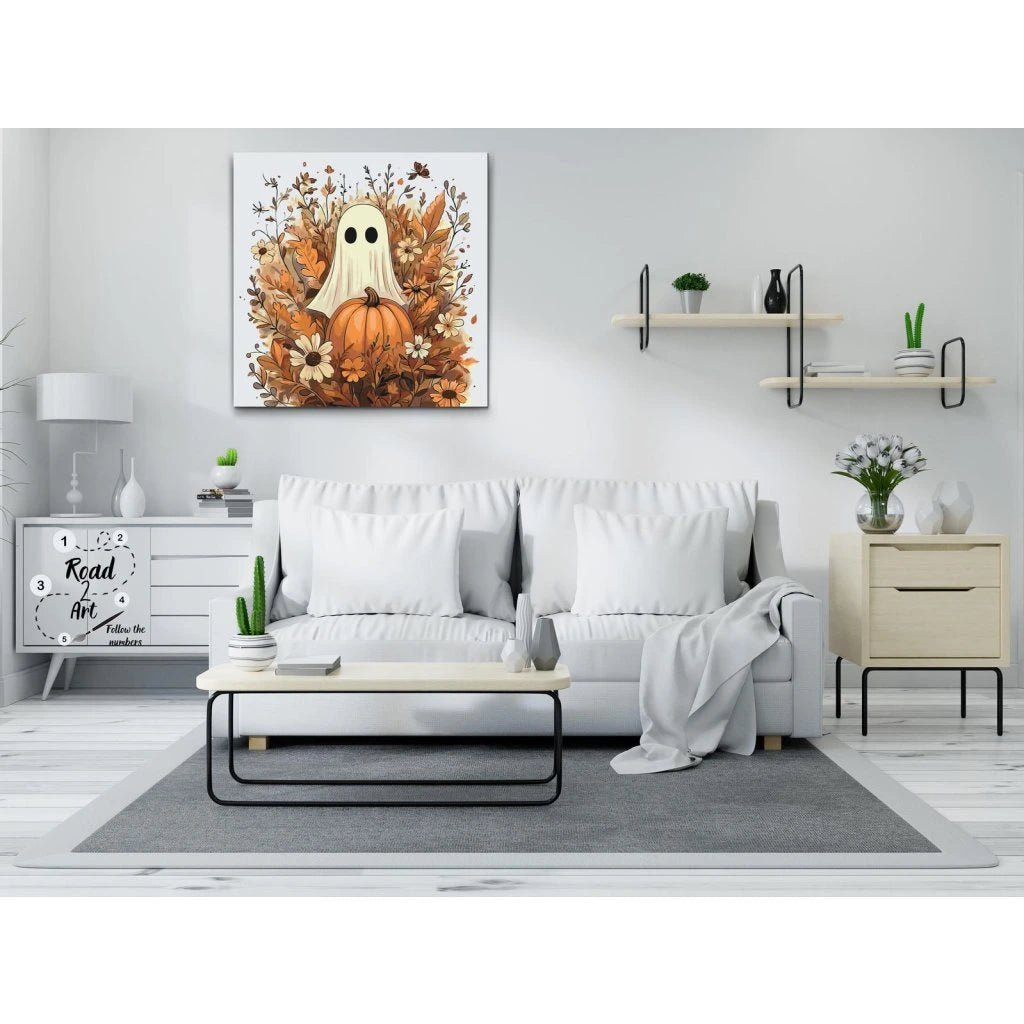 Paint by Numbers – Höstspöke | Halloweenmålning för alla