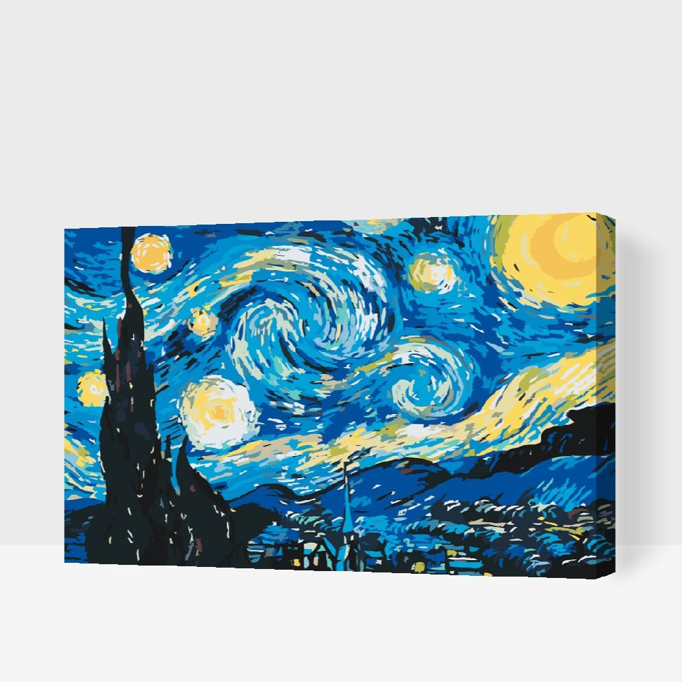 Paint by Numbers Stjärnenatt Van Gogh


