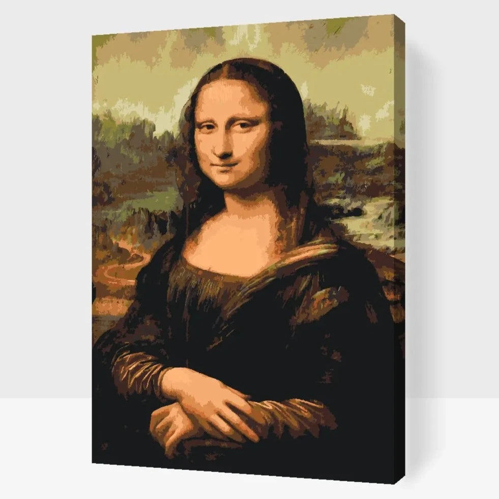 paint by numbers mona lisa


