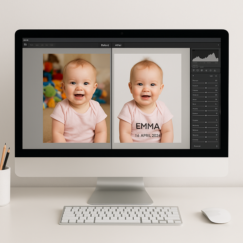 Redigerat foto till paint by numbers-tavla

