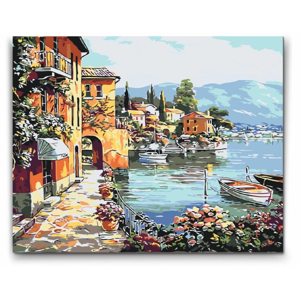 paint by numbers italienska rivieran

