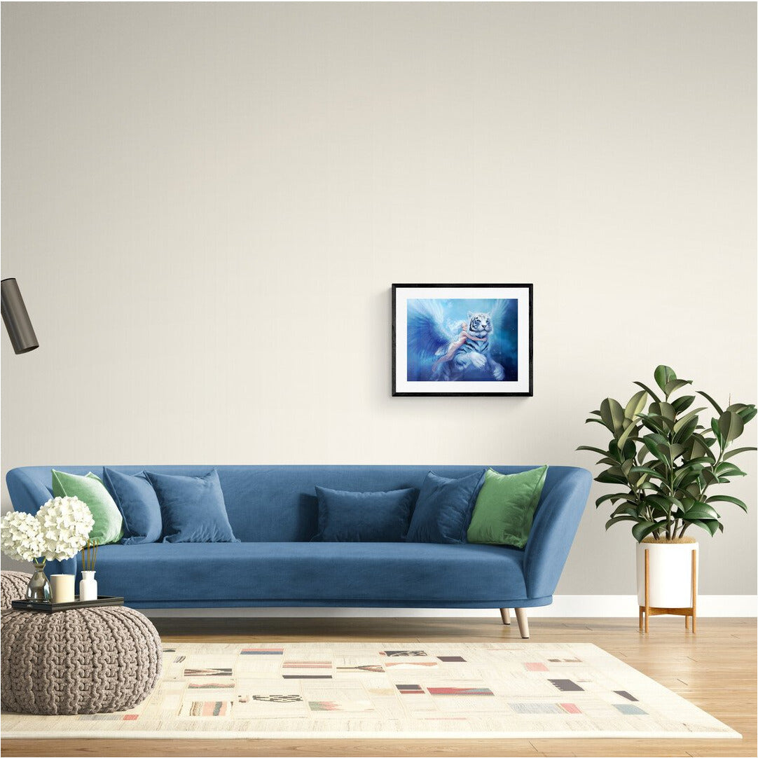 magisk tiger målning

