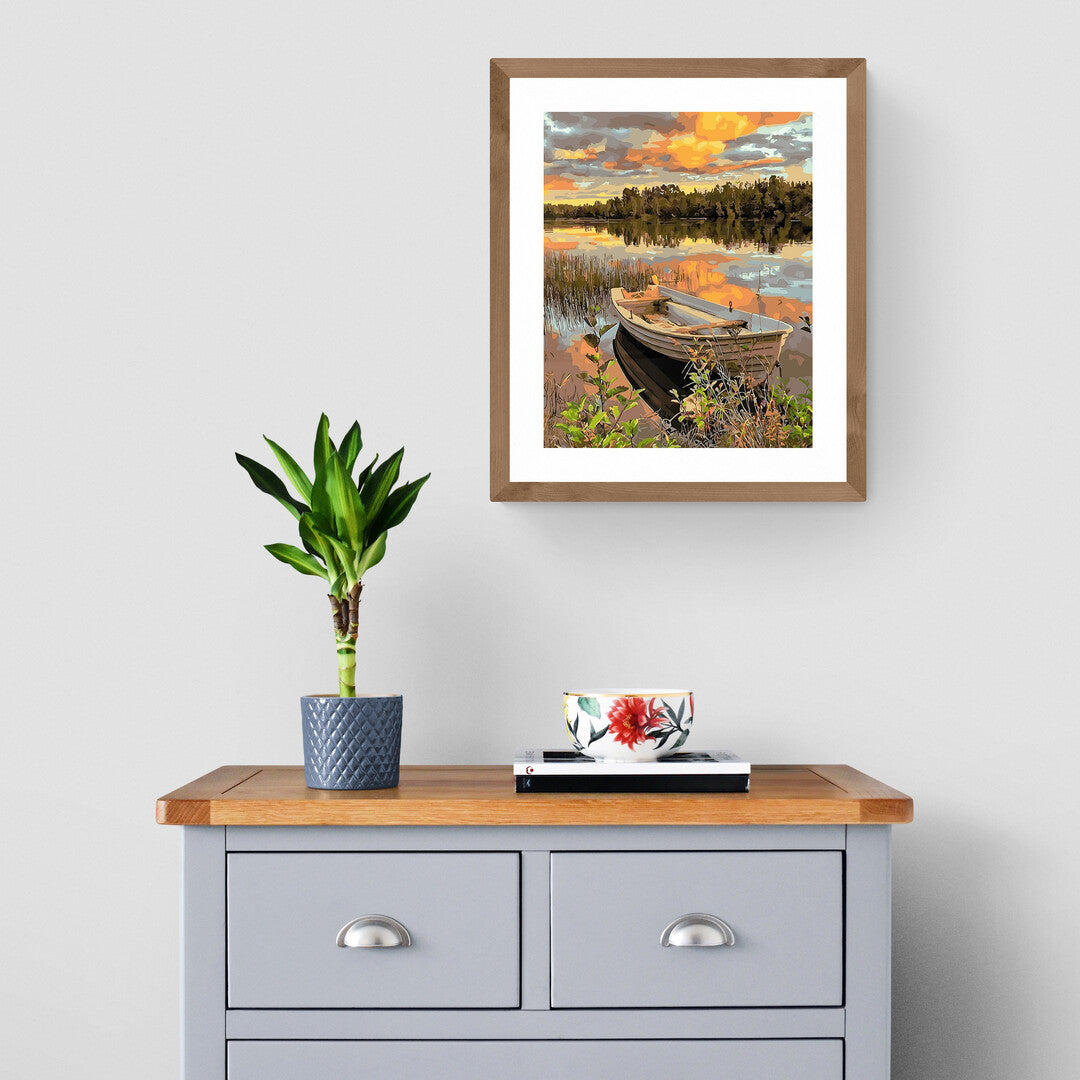 måla sjölandskap själv

