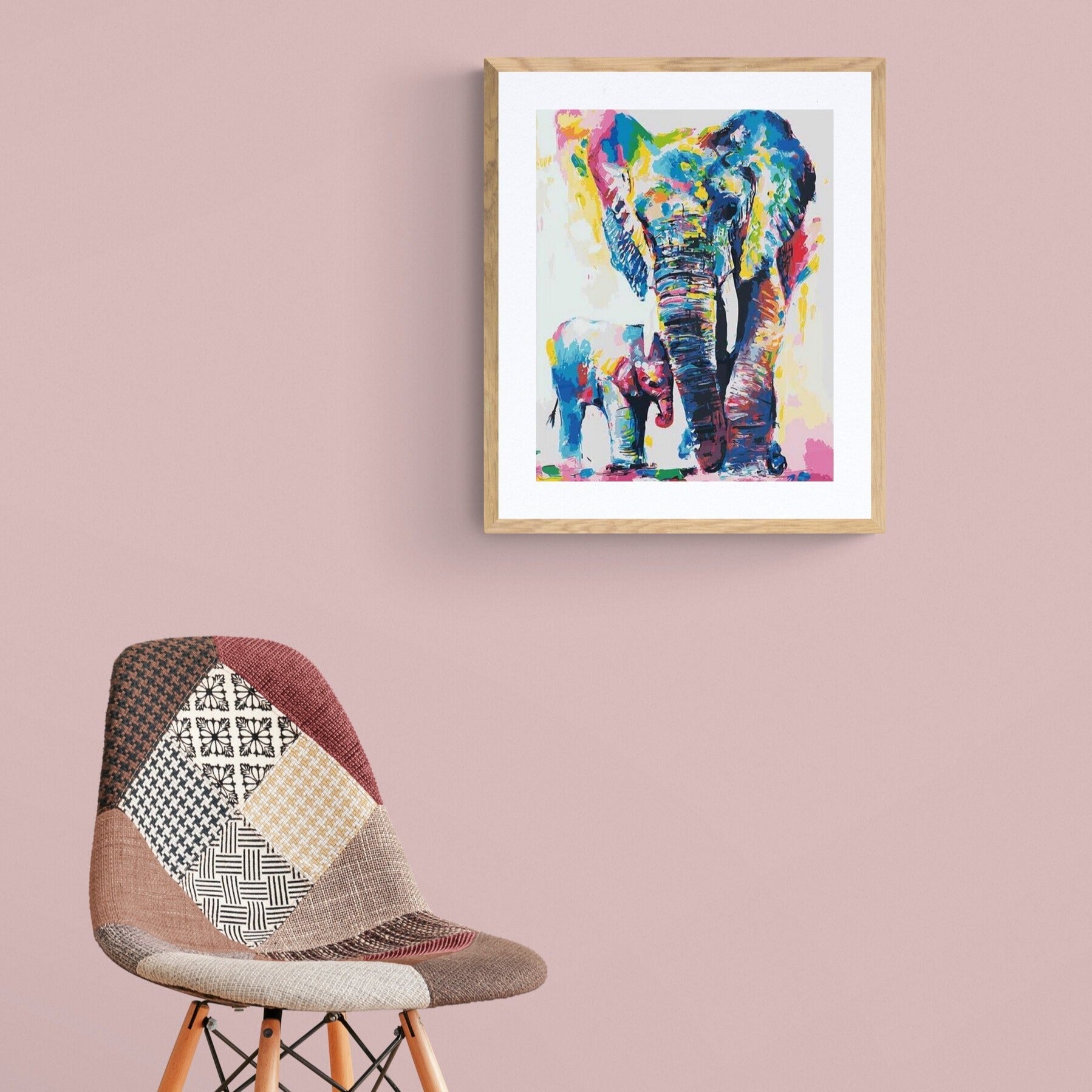 måla djurmotiv efter nummer

