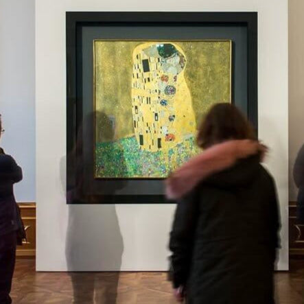 klimt målning som paint by numbers

