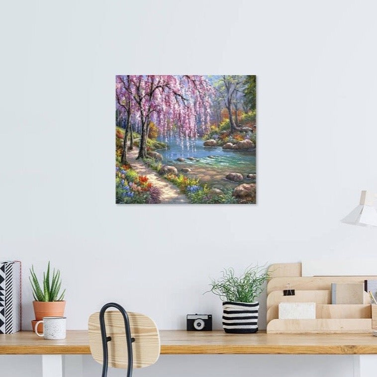 måla edens lustgård tavla

